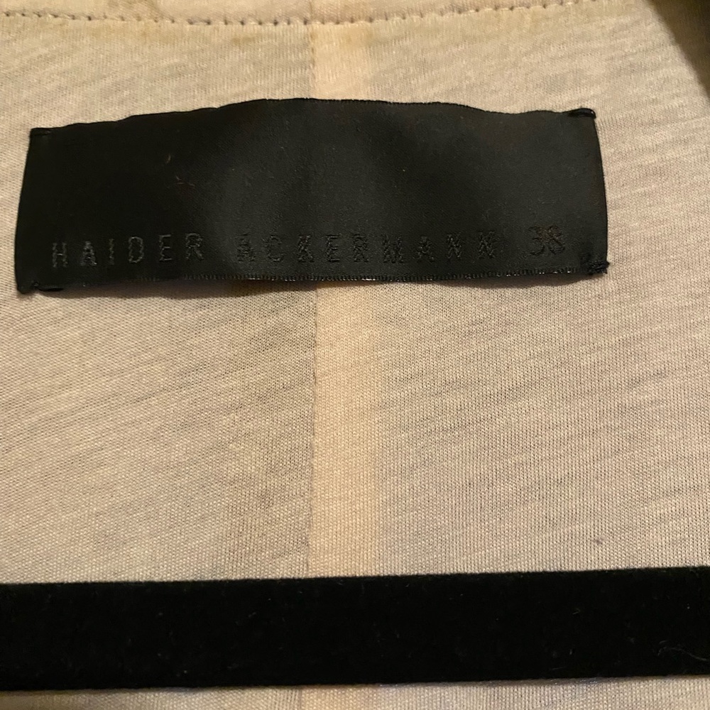 Haider Ackermann Ruffled Silk Bomber Jacket, L - Picture 5 of 10